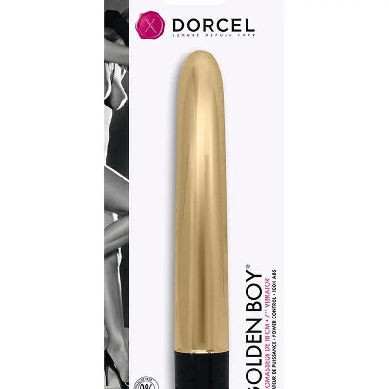 Dorcel - Klassieke Vibrator Golden Boy 2 Dorcel - Klassieke Vibrator Golden Boy - Afbeelding 2