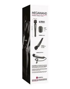 Dorcel - Megawand Wand Vibrator Massager - Zilver -Sex Toys winkel Dorcel Megawand wand vibrator massager zilver 8