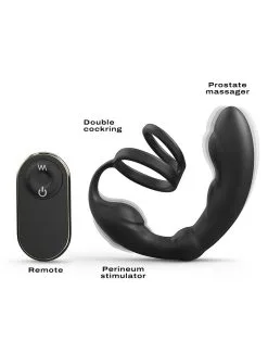 Dorcel - P-Ring Perineum Stimulator - Zwart -Sex Toys winkel Dorcel P Ring Perineum Stimulator zwart 4