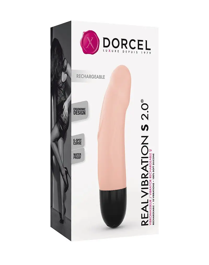 Dorcel - Real Vibration S Magenta 2.0 Oplaadbare Realistische Vibrator - Blank 2 Dorcel - Real Vibration S Magenta 2.0 Oplaadbare Realistische Vibrator - Blank - Afbeelding 2