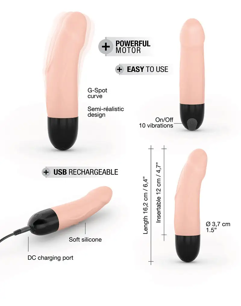 Dorcel - Real Vibration S Magenta 2.0 Oplaadbare Realistische Vibrator - Blank 5 Dorcel - Real Vibration S Magenta 2.0 Oplaadbare Realistische Vibrator - Blank - Afbeelding 5