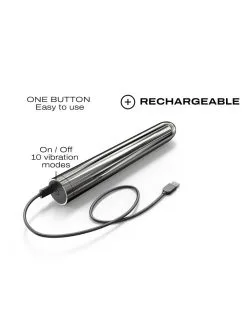 Dorcel - Silver Star 2.0 Bullet Vibrator - Zilver 7 Dorcel - Silver Star 2.0 Bullet Vibrator - Zilver -Sex Toys winkel Dorcel Silver Star 2 0 Bullet Vibrator zilver 3