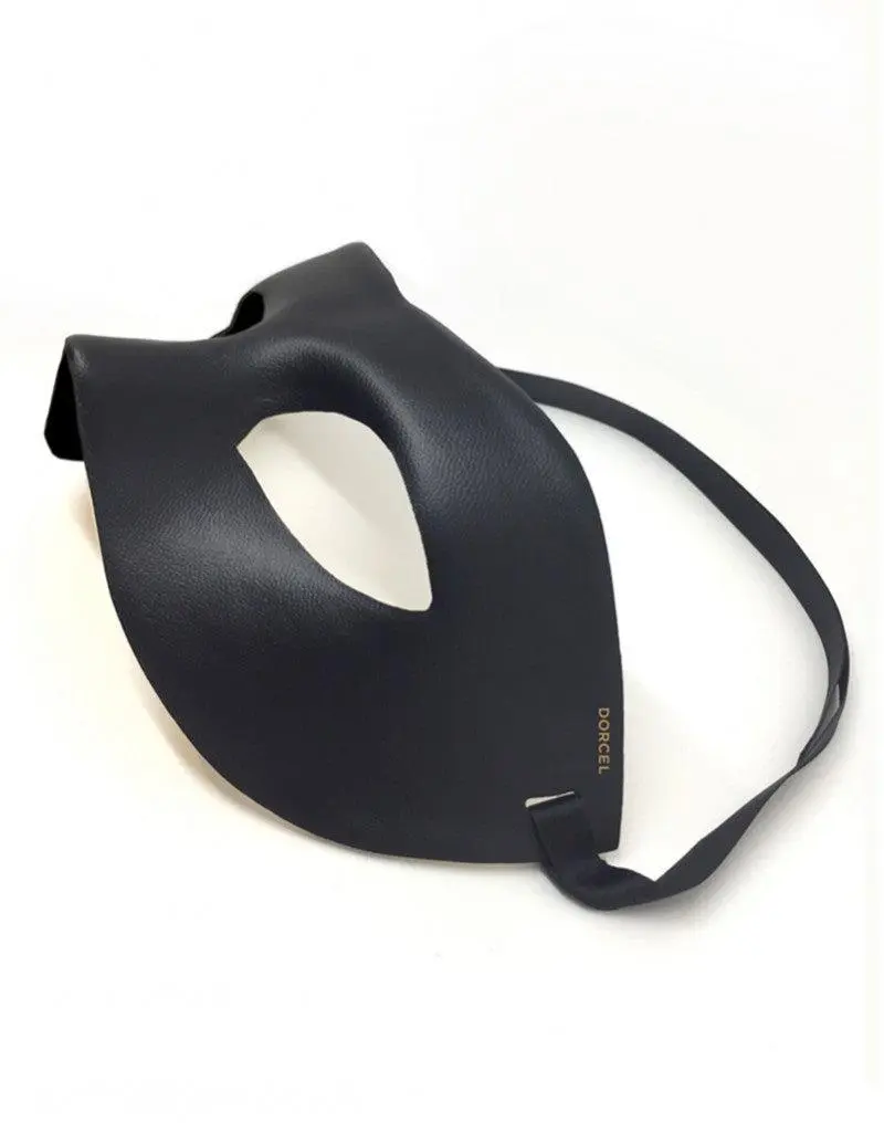 Dorcel - Verstelbaar Eyes Wide Shut Masker Kunstleer - Zwart 2 Dorcel - Verstelbaar Eyes Wide Shut Masker Kunstleer - Zwart - Afbeelding 2