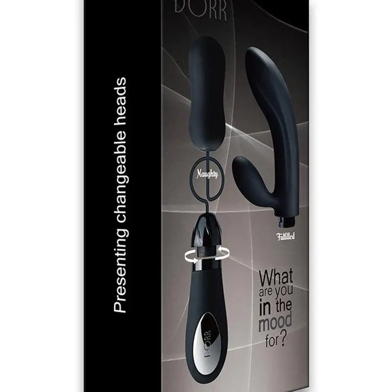 Dorr - Fulfilled Vibrerend Eitje En G-spot Opzetstuk - Zwart 2 Dorr - Fulfilled Vibrerend Eitje En G-spot Opzetstuk - Zwart - Afbeelding 2