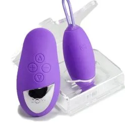 Dorr - Spot Vibrerend Eitje Plus Opleg Vibrator - Paars -Sex Toys winkel Dorr Spot vibrerend Eitje plus Opleg vibrator paars 3