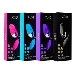 Dorr - Spot Vibrerend Eitje Plus Opleg Vibrator - Paars -Sex Toys winkel Dorr Spot vibrerend Eitje plus Opleg vibrator paars 5