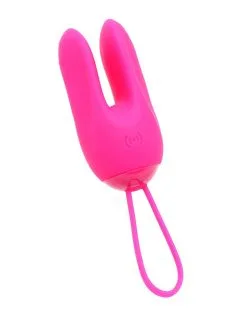 Dorr - Rabbit Vibrerend Eitje + Opleg Vibrator Ozzy - Roze -Sex Toys winkel Dorr rabbit vibrerend eitje opleg vibrator OZZY roze 7