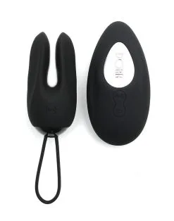 Dorr - Rabbit Vibrerend Eitje + Opleg Vibrator Ozzy - Zwart -Sex Toys winkel Dorr rabbit vibrerend eitje opleg vibrator OZZY zwart 3