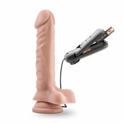 Dr. Skin Dr. James Vibrator Met Zuignap 22 Cm - Vanilla -Sex Toys winkel Dr Skin Dr James Vibrator Met Zuignap 22 cm Vanilla 3