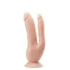 Dr. Skin Dubbele Dildo 21 Cm Vanilla