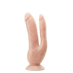 Dr. Skin Dubbele Dildo 21 Cm Vanilla