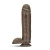 Dr. Skin Mr. Mister Dildo Met Zuignap 26 Cm - Chocolate