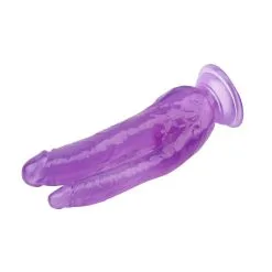 CHISA Dubbele Dildo 20 Cm - Paars 8 CHISA Dubbele Dildo 20 Cm - Paars -Sex Toys winkel Dubbele dildo 20 cm paars 4