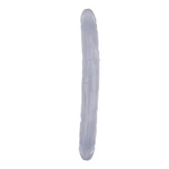 CHISA Dubbele Dildo 32,5 Cm - Transparant
