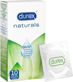 Durex - Condooms Naturals - 10 Stuks