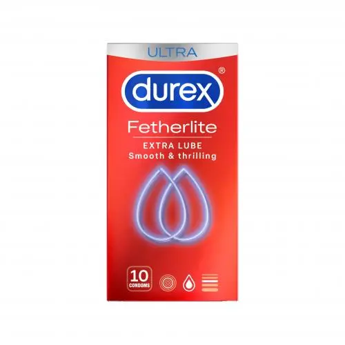 Durex - Thin Feel Extra Dunne Condooms Met Extra Glijmiddel - 10 Stuks 1 Durex - Thin Feel Extra Dunne Condooms Met Extra Glijmiddel - 10 Stuks