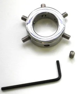 Kiotos Steel Eikelring RVS Met Spikes - 35 Mm 7 Kiotos Steel Eikelring RVS Met Spikes - 35 Mm -Sex Toys winkel Eikelring RVS met spikes 35 mm 4