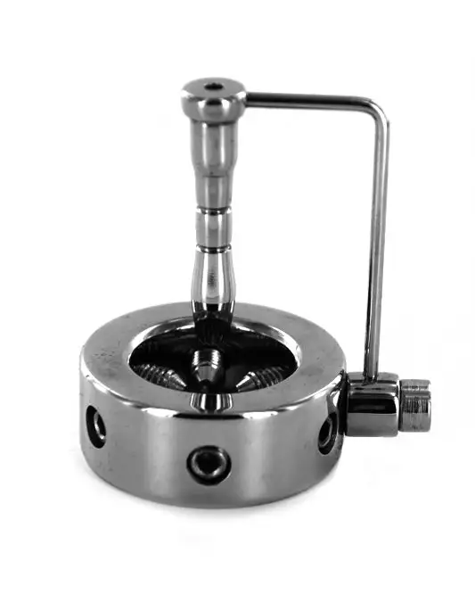 Kiotos Steel Eikelring RVS Met Spikes En Plasbuis Pin - 35 Mm 3 Kiotos Steel Eikelring RVS Met Spikes En Plasbuis Pin - 35 Mm - Afbeelding 3