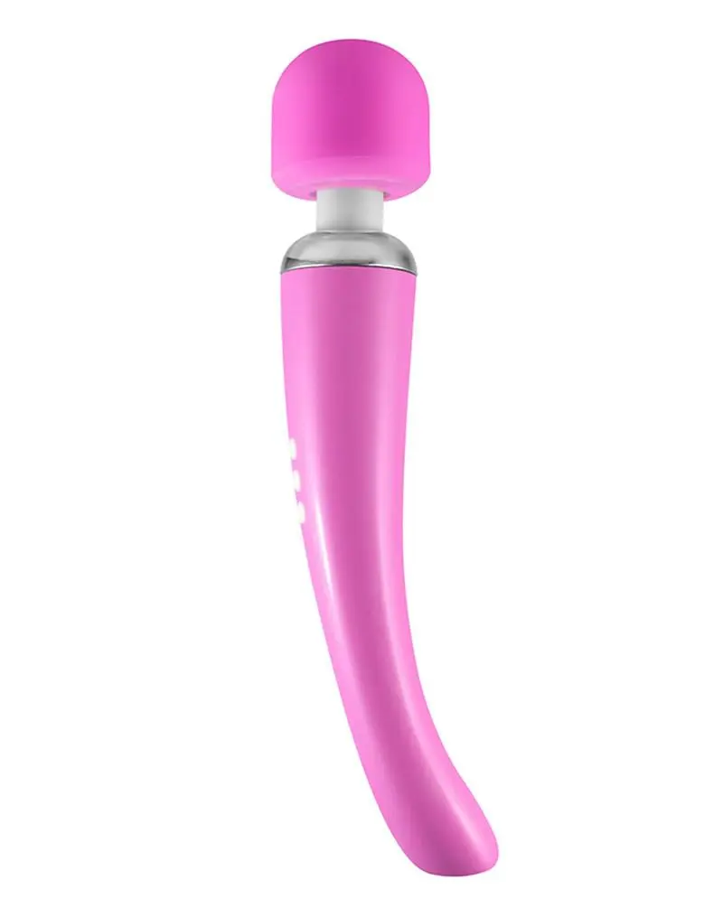 Love Magic Elegance Wand Vibrator Oplaadbaar - Roze 2 Love Magic Elegance Wand Vibrator Oplaadbaar - Roze - Afbeelding 2