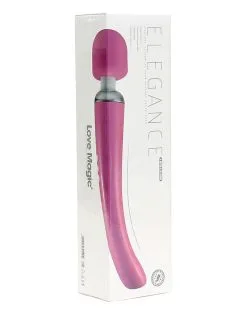 Love Magic Elegance Wand Vibrator Oplaadbaar - Roze 6 Love Magic Elegance Wand Vibrator Oplaadbaar - Roze -Sex Toys winkel Elegance Wand Vibrator oplaadbaar roze 3