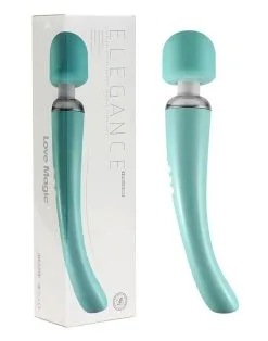 Love Magic Elegance Wand Vibrator Oplaadbaar - Turquoise
