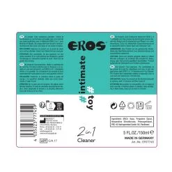 Eros - 2-in-1 #Intimate #Toy Cleaner En Lichaamsreiniger - 150 Ml -Sex Toys winkel Eros 2 in 1 Intimate Toy Cleaner en Lichaamsreiniger 150 ml 3