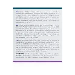 Exotiq - Massagekaars Viooltjes Rozen -Sex Toys winkel Exotiq Massagekaars Viooltjes Rozen 5