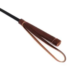 O-products Fancy Paardrijzweepje Met Dubbele Flap - Bruin 9 O-products Fancy Paardrijzweepje Met Dubbele Flap - Bruin -Sex Toys winkel Fancy Paardrijzweepje met dubbele flap bruin 5