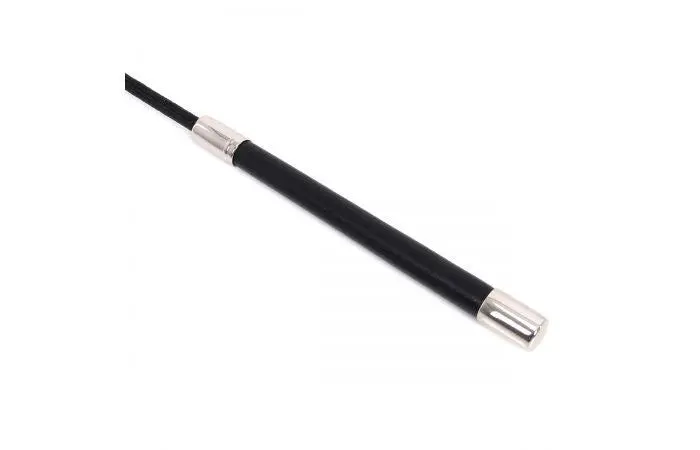 O-products Fancy Paardrijzweepje Met Dubbele Flap - Zwart 5 O-products Fancy Paardrijzweepje Met Dubbele Flap - Zwart - Afbeelding 5