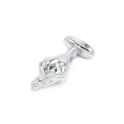 O-products Fist Buttplug Aluminium Met Lichtblauwe Siersteen 10 O-products Fist Buttplug Aluminium Met Lichtblauwe Siersteen -Sex Toys winkel Fist Buttplug Aluminium met Lichtblauwe Siersteen 4