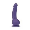 G-Vibe - G-Real 2 Vibrerende Dildo Met Zuignap - Paars