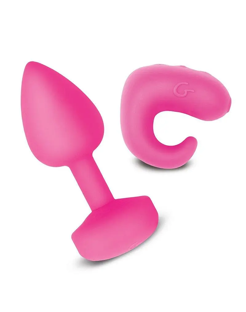 G-Vibe - G-kit Met Gring Vinger Vibrator En Gplug Vibrerende Buttplug - Roze 1 G-Vibe - G-kit Met Gring Vinger Vibrator En Gplug Vibrerende Buttplug - Roze