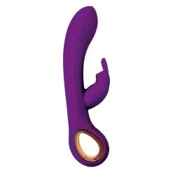 Lang Loys G-spot Vibrator Met Clitoris Stimulator - Paars