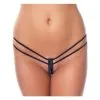 Amorable By Rimba G-string Met Dubbele Bandjes - Zwart