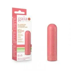Gaia Eco Oplaadbare Bullet Vibrator - Koraal Roze -Sex Toys winkel Gaia Eco Oplaadbare Bullet Vibrator koraal roze 3