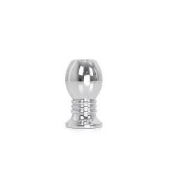 Kiotos Steel Geribbelde Holle Buttplug RVS -Sex Toys winkel Geribbelde holle buttplug RVS 4