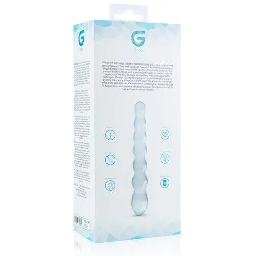 Gildo - Glazen Bolletjes Dildo No. 19 - Transparant 6 Gildo - Glazen Bolletjes Dildo No. 19 - Transparant - Afbeelding 6