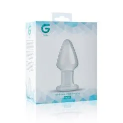 Gildo - Glazen Buttplug No. 25 9,5 X 4,6 Cm - Transparant -Sex Toys winkel Gildo Glazen Buttplug No 25 95 x 46 cm Transparant 4
