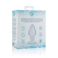 Gildo - Glazen Buttplug No. 25 9,5 X 4,6 Cm - Transparant -Sex Toys winkel Gildo Glazen Buttplug No 25 95 x 46 cm Transparant 5