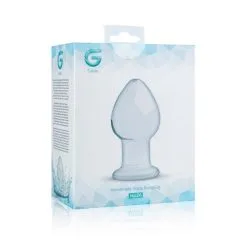Gildo - Glazen Buttplug No. 26 - 9 X 4.3 Cm - Transparant -Sex Toys winkel Gildo Glazen Buttplug No 26 9 x 4 3 cm Transparant 4