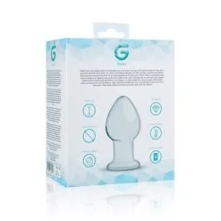 Gildo - Glazen Buttplug No. 26 - 9 X 4.3 Cm - Transparant -Sex Toys winkel Gildo Glazen Buttplug No 26 9 x 4 3 cm Transparant 5