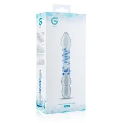 Gildo - Glazen Dubbele Dildo No. 21 - Transparant/Blauw 12 Gildo - Glazen Dubbele Dildo No. 21 - Transparant/Blauw -Sex Toys winkel Gildo Glazen Dubbele Dildo No 21 TransparantBlauw 5