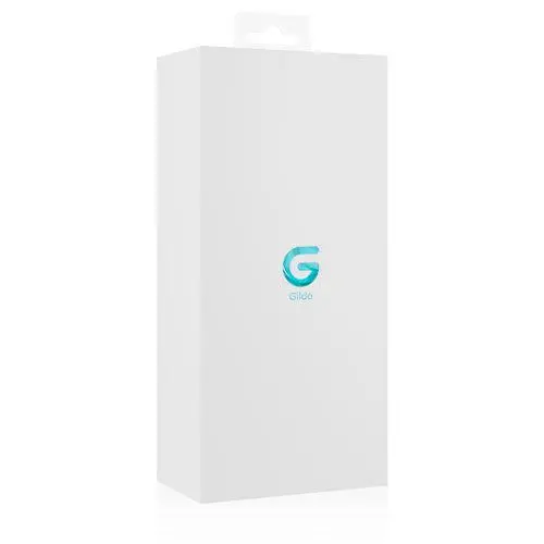 Gildo - Glazen Dubbele Dildo No. 21 - Transparant/Blauw 7 Gildo - Glazen Dubbele Dildo No. 21 - Transparant/Blauw - Afbeelding 7