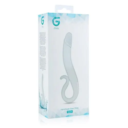 Gildo - Glazen G-Spot En Prostaat Dildo Met Krul No. 14 - Transparant 4 Gildo - Glazen G-Spot En Prostaat Dildo Met Krul No. 14 - Transparant - Afbeelding 4