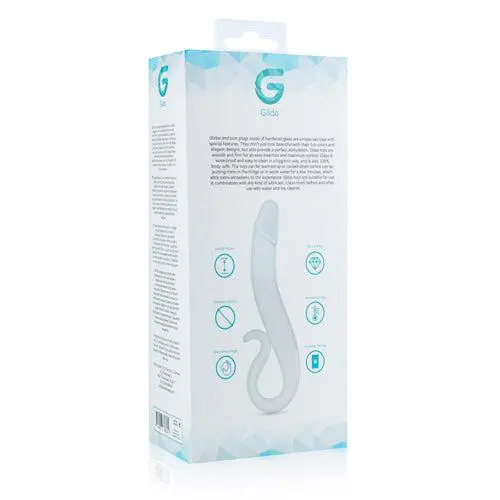 Gildo - Glazen G-Spot En Prostaat Dildo Met Krul No. 14 - Transparant 5 Gildo - Glazen G-Spot En Prostaat Dildo Met Krul No. 14 - Transparant - Afbeelding 5