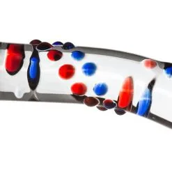 Gildo - Glazen G-Spot/Prostaatdildo Gekleurde Nopjes - Transparant -Sex Toys winkel Gildo Glazen G SpotProstaatdildo Gekleurde Nopjes Transparant 4