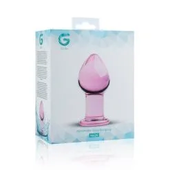 Gildo Glazen Buttplug No. 27 - 9 X 4.3 Cm - Roze -Sex Toys winkel Glazen Buttplug No 27 9 x 4 3 cm roze 4