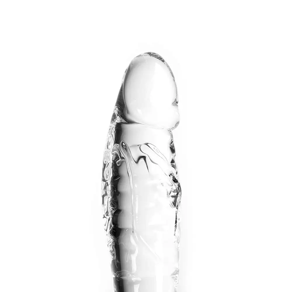 Kiotos Glass Glazen Dildo Dun - Transparant 2 Kiotos Glass Glazen Dildo Dun - Transparant - Afbeelding 2