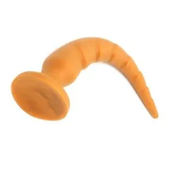 Gold Play By Kiotos Gold Play - Soft Liquid Siliconen Anaal Dildo Rex - Goud -Sex Toys winkel Gold Play Soft Liquid Siliconen Anaal Dildo REX goud 5