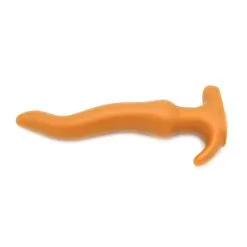 Gold Play By Kiotos Gold Play - Soft Liquid Siliconen Anaal Dildo Wave - Goud -Sex Toys winkel Gold Play Soft Liquid Siliconen Anaal Dildo WAVE goud 3